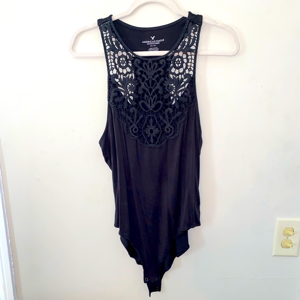 Gray American Eagle XL body suit
